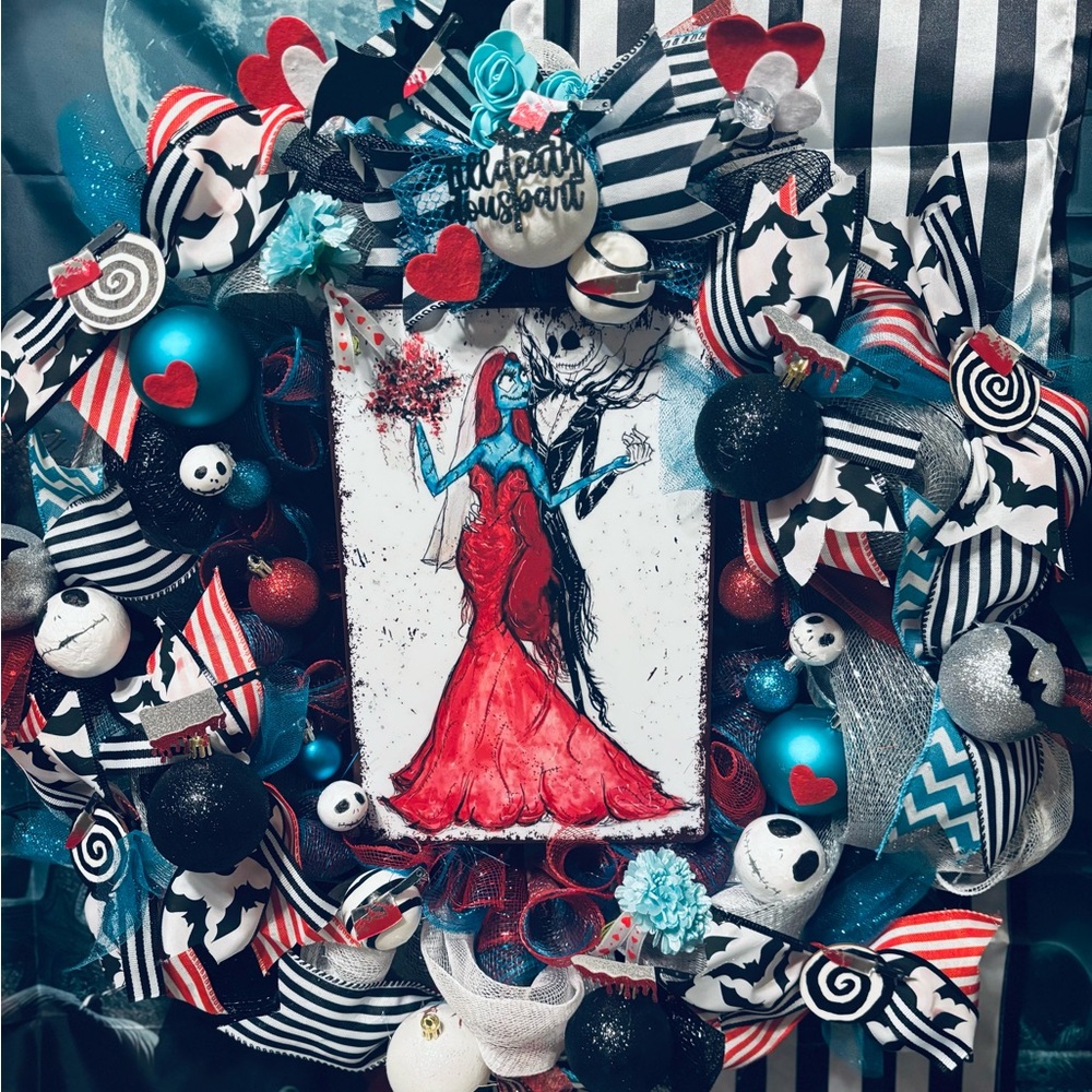 SALE!TODAY ONLY PRICENightmare Before Christmas Halloween wreath